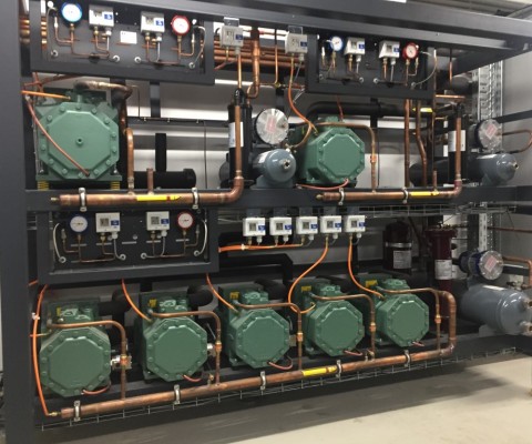 Verbundkälteanlage für Großküche 